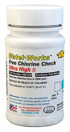 free chlorine is too high